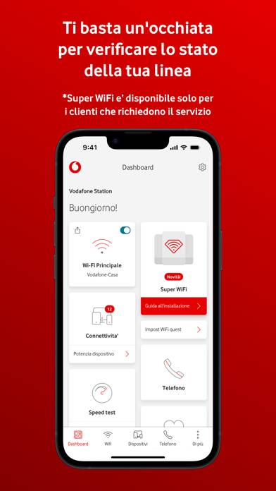 Vodafone Station App Schermata dell'app #1