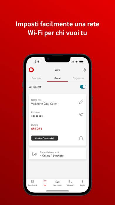 Vodafone Station App Schermata dell'app #5