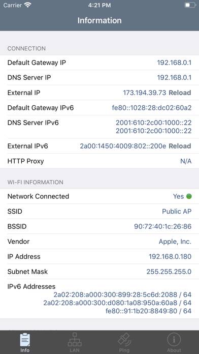 Network Analyzer App screenshot #3