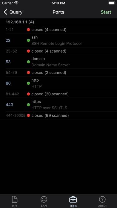 Network Analyzer: net tools Schermata dell'app