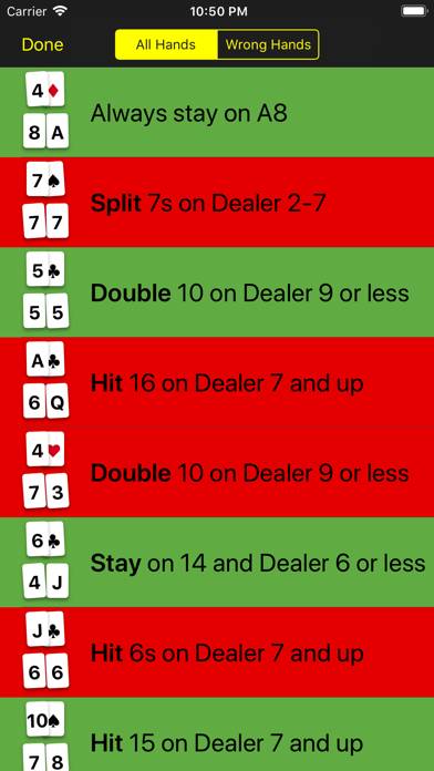Blackjack Strategy plus App-Screenshot #4