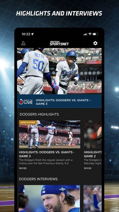Spectrum SportsNet: Live Games App screenshot #4