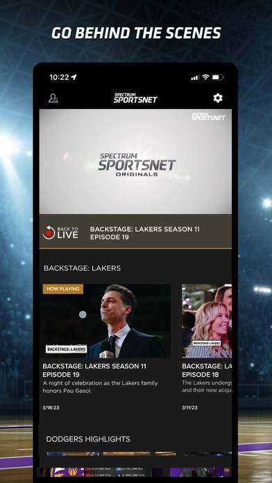 Spectrum SportsNet: Live Games App screenshot #5