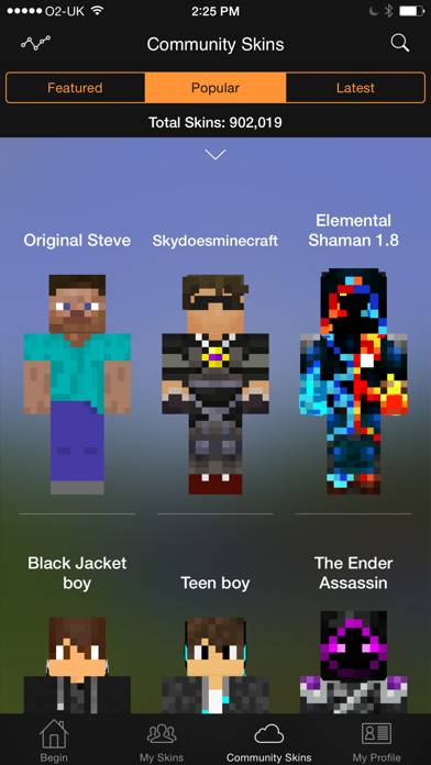 Minecraft: Skin Studio Capture d'écran de l'application #4