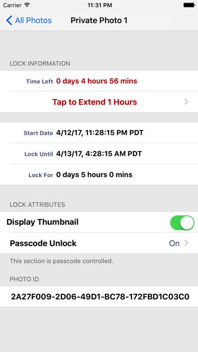 Photo Time Lock App screenshot #3