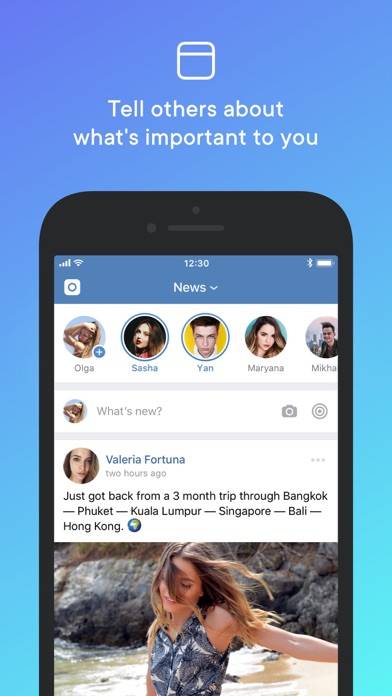 VK: social network, messenger Скриншот приложения #1
