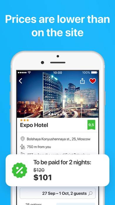 Ostrovok.ru  Hotel Deals Скриншот приложения #3