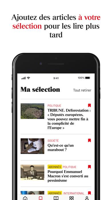 Le JDD : actualités Capture d'écran de l'application #4