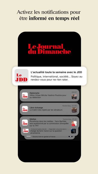 Le JDD : magazine d'actualités Capture d'écran de l'application