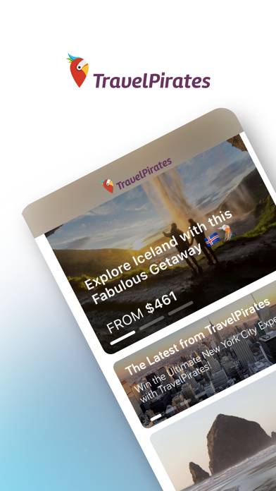TravelPirates: Travel Deals Schermata dell'app #1