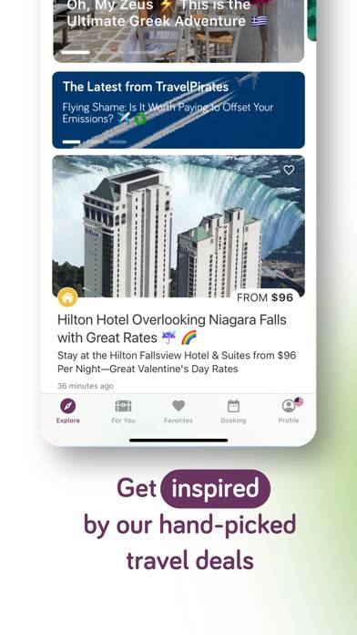 TravelPirates: Travel Deals Captura de pantalla de la aplicación #3