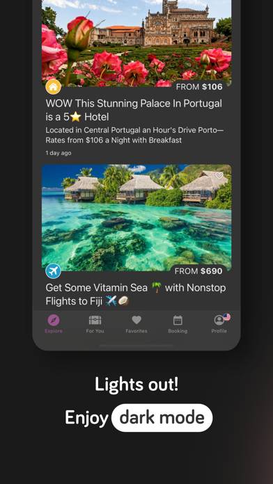 TravelPirates: Travel Deals Captura de pantalla de la aplicación #6
