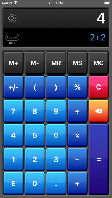Calculator HD Pro App screenshot #1