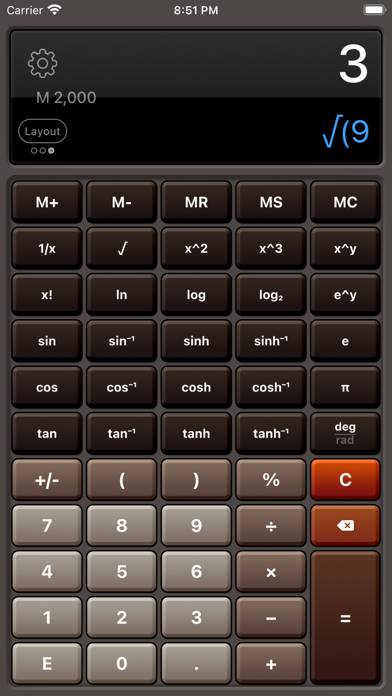 Calculator HD Pro Schermata dell'app #3