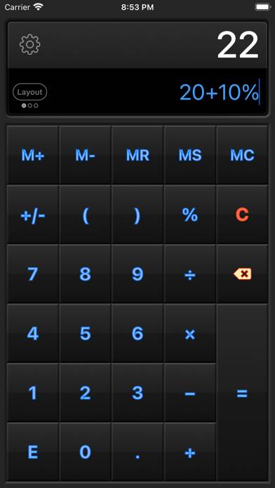 Calculator HD Pro Captura de pantalla de la aplicación #4