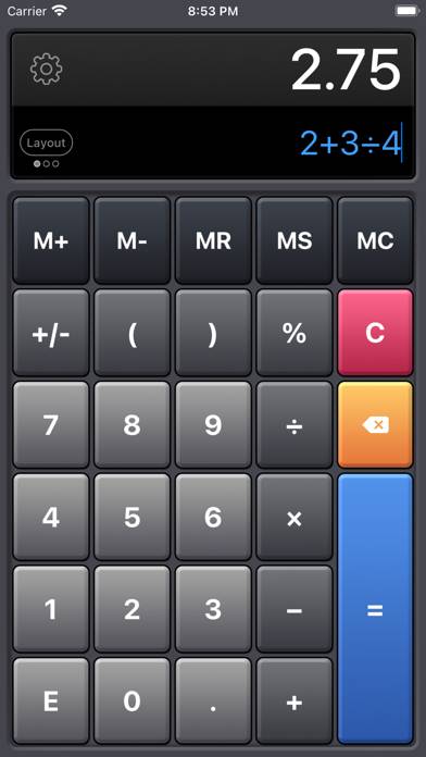 Calculator HD Pro Schermata dell'app #5