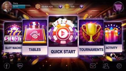RallyAces Poker Captura de pantalla de la aplicación #5