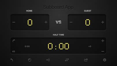 Subboard Football Scoreboard App screenshot #1