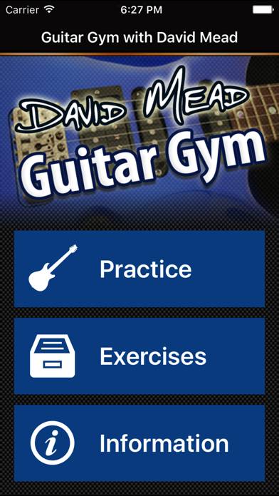David Mead : Guitar Gym Uygulama ekran görüntüsü #1