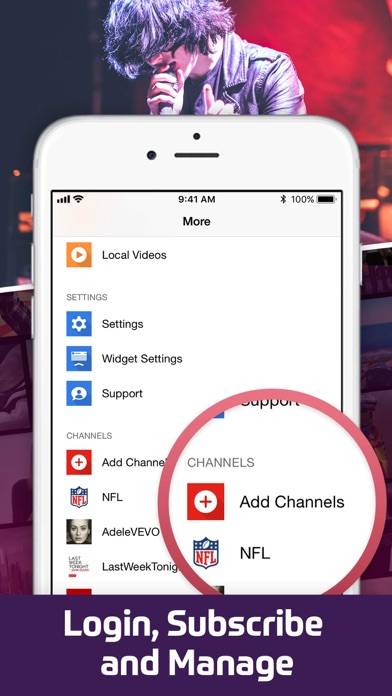Video Tube™ Schermata dell'app
