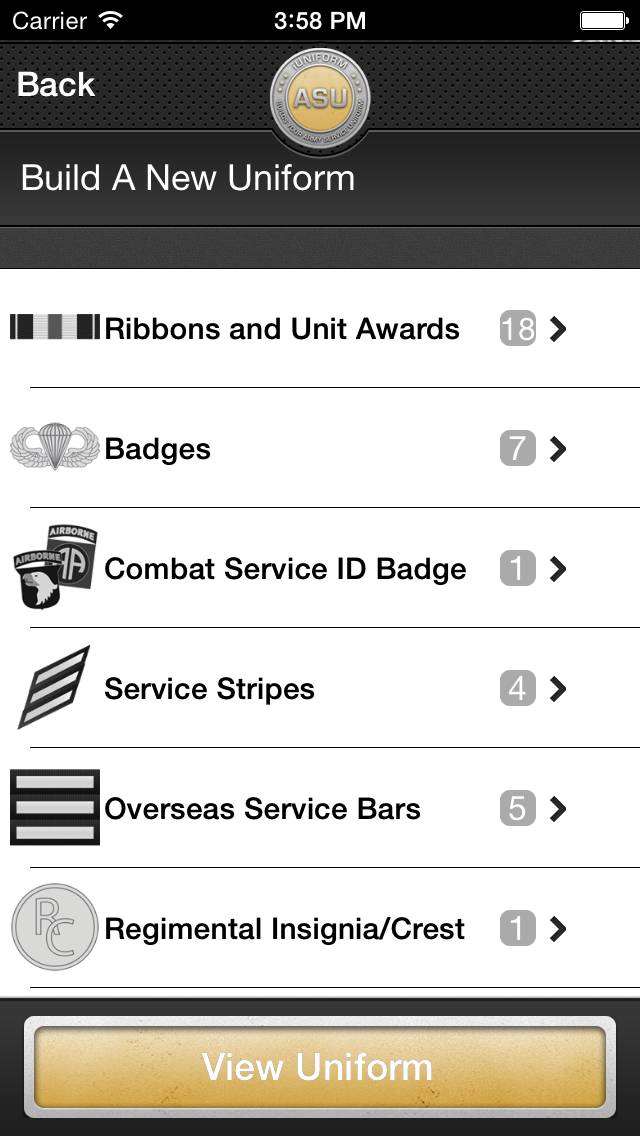 IUniform ASU App screenshot #2