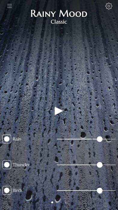 Rainy Mood App skärmdump #1