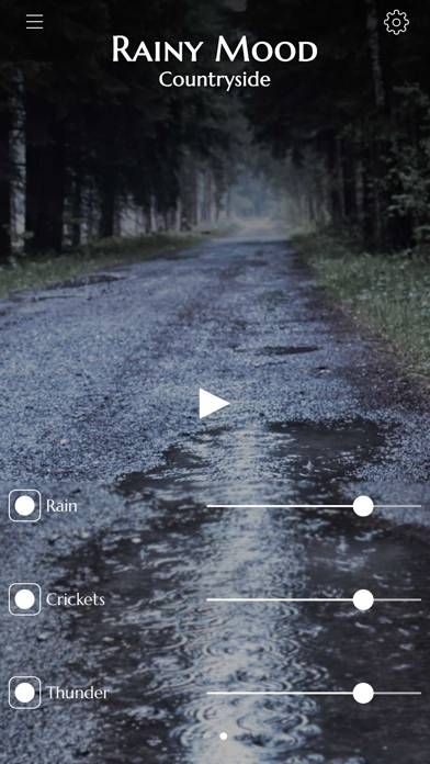 Rainy Mood App skärmdump #3
