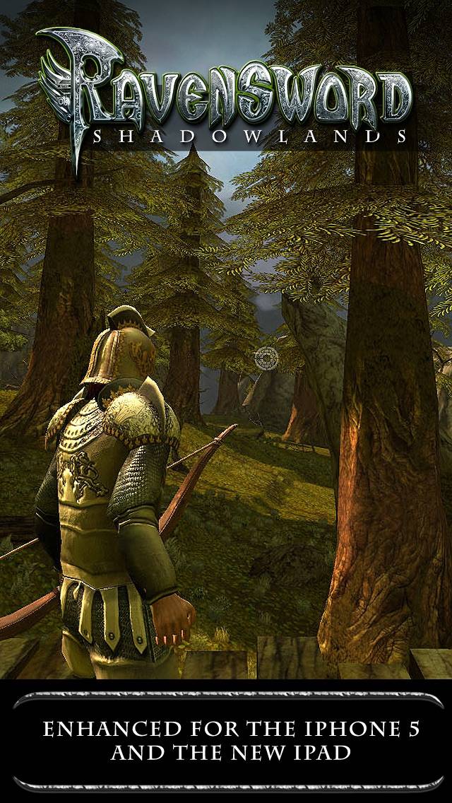 Ravensword: Shadowlands Uygulama ekran görüntüsü #1