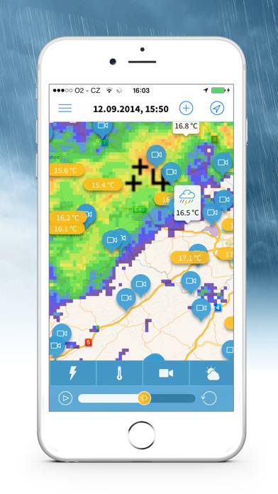 Meteoradar Schermata dell'app #1