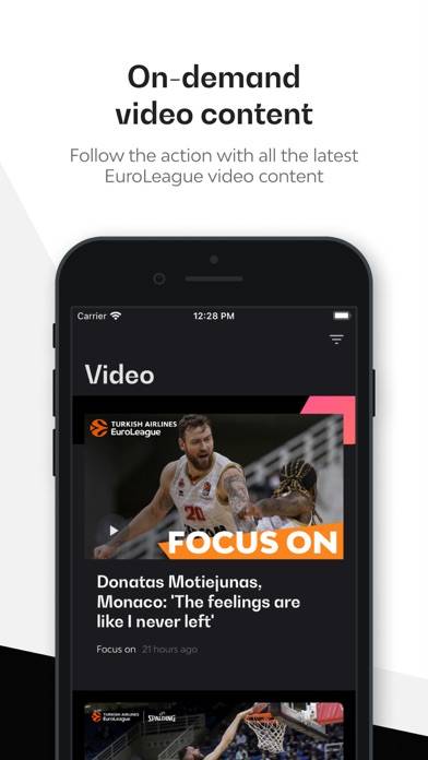 Euroleague Mobile Captura de pantalla de la aplicación #5