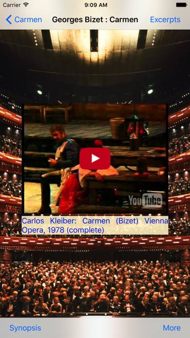 Great Operas Captura de pantalla de la aplicación