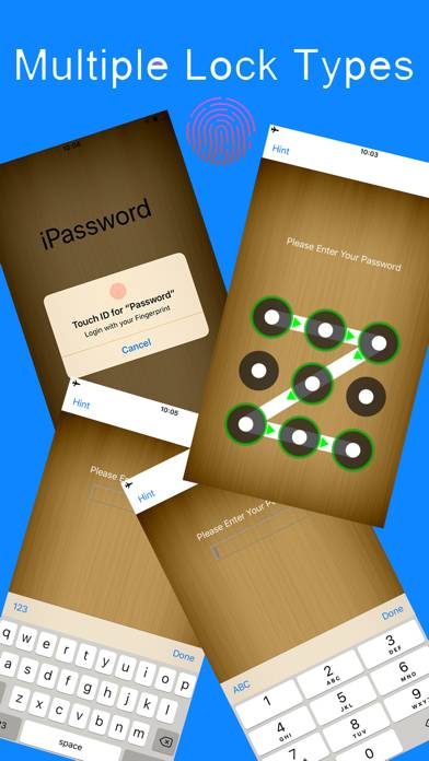 Password Manager- Schermata dell'app #1