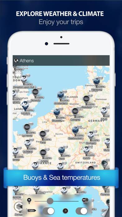 Weather Travel Map App screenshot #3