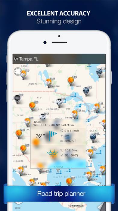 Weather Travel Map Скриншот приложения #5