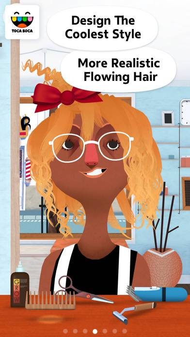 Toca Hair Salon 2 App skärmdump #2