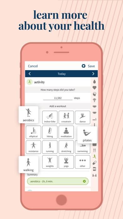 Ovia: Fertility, Cycle, Health App screenshot