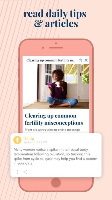 Ovia: Fertility, Cycle, Health App screenshot