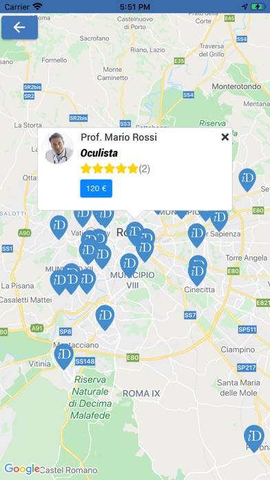 IDoctors – trova il Medico Schermata dell'app #4