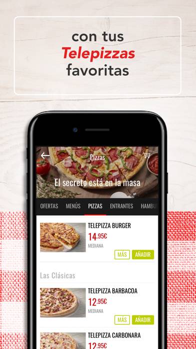 Telepizza captura de pantalla #3