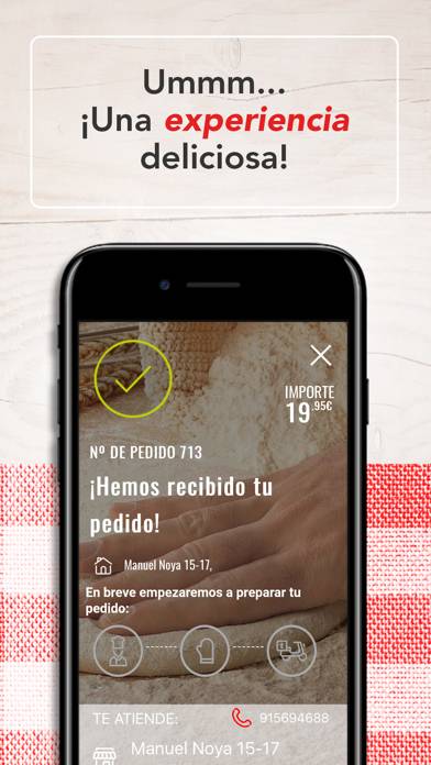Telepizza Captura de pantalla de la aplicación
