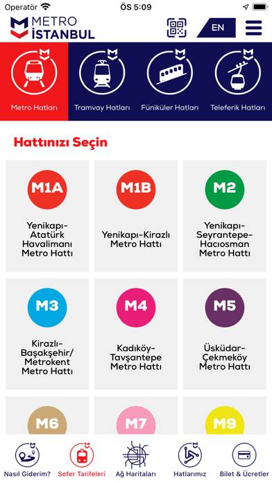 Metro İstanbul Uygulama ekran görüntüsü #2