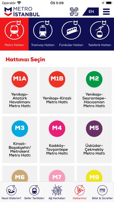 Metro İstanbul Uygulama ekran görüntüsü #5