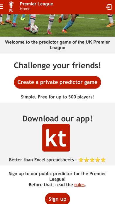 Kicktipp App skärmdump #1