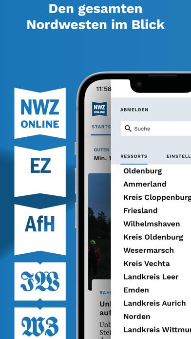 NWZonline App-Screenshot #3