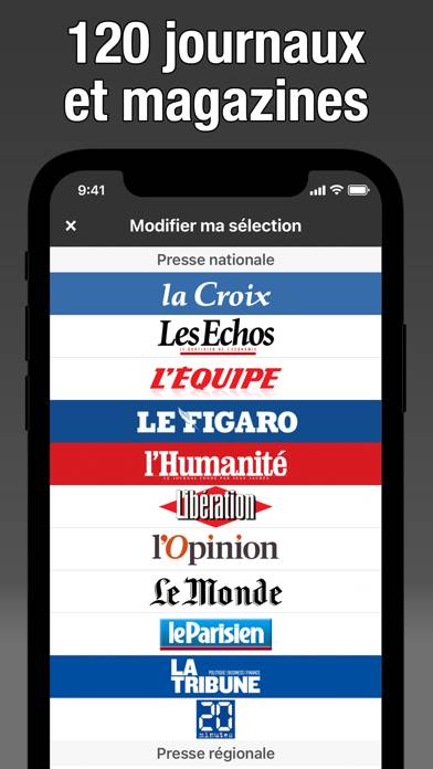 France Presse capture d'écran