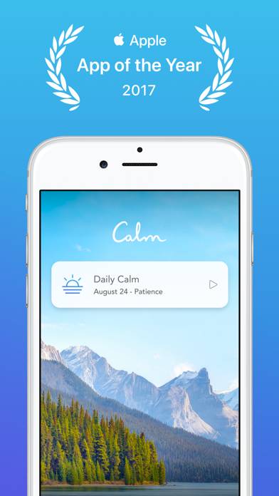 Calm Schermata dell'app #1