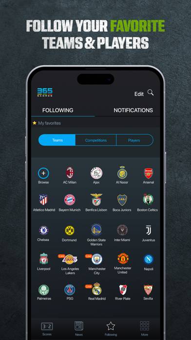 365Scores: Live Scores & News App-Screenshot #1