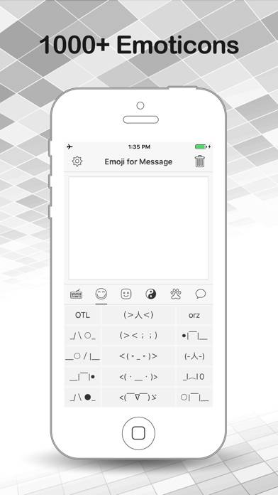 Emoji for Message Pro Captura de pantalla de la aplicación #1