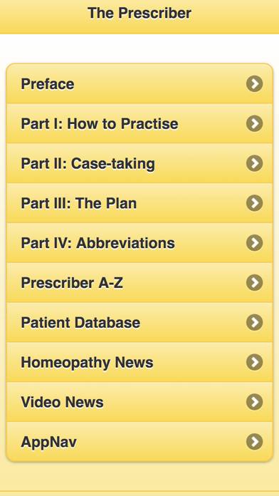 Homeopathy Prescriber Schermata dell'app #2