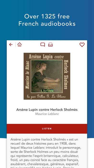 Livres Audio HQ App screenshot #4